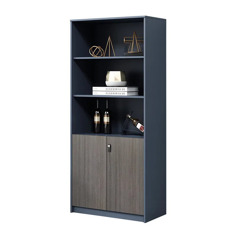 

Company file cabinet Low Combination locker Office storage cabinet Archive Simple modern tea cabinet Wooden