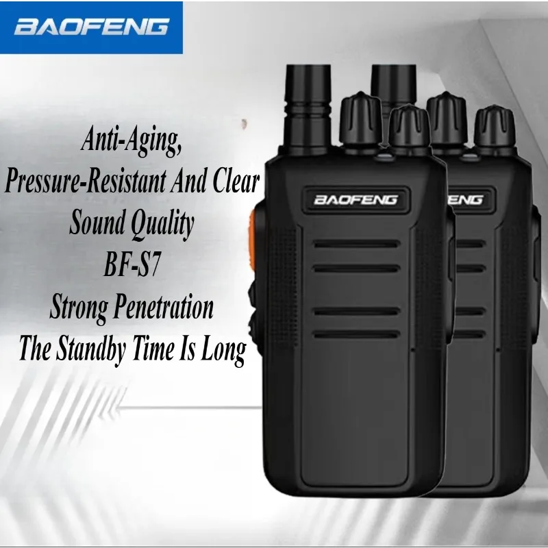 

For Baofeng BF-S7 Professional Long Range 10km High Power Portable Handheld Two-Way Radio Walkie Talkie for Outdoor Civilian Use