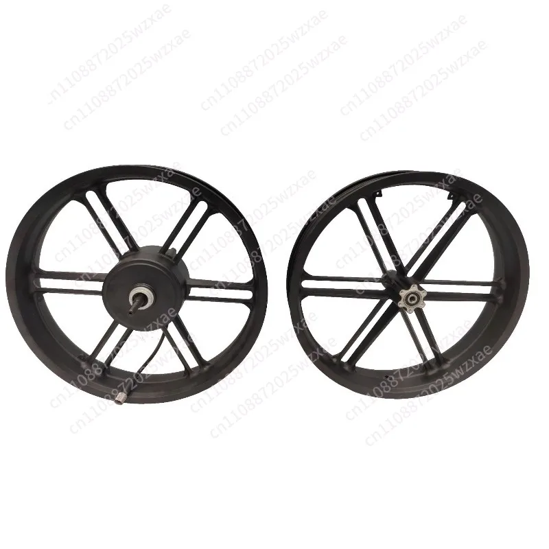 Snowmobile integrated wheel 20 inch 500/750/1000W magnesium alloy front wheel hub