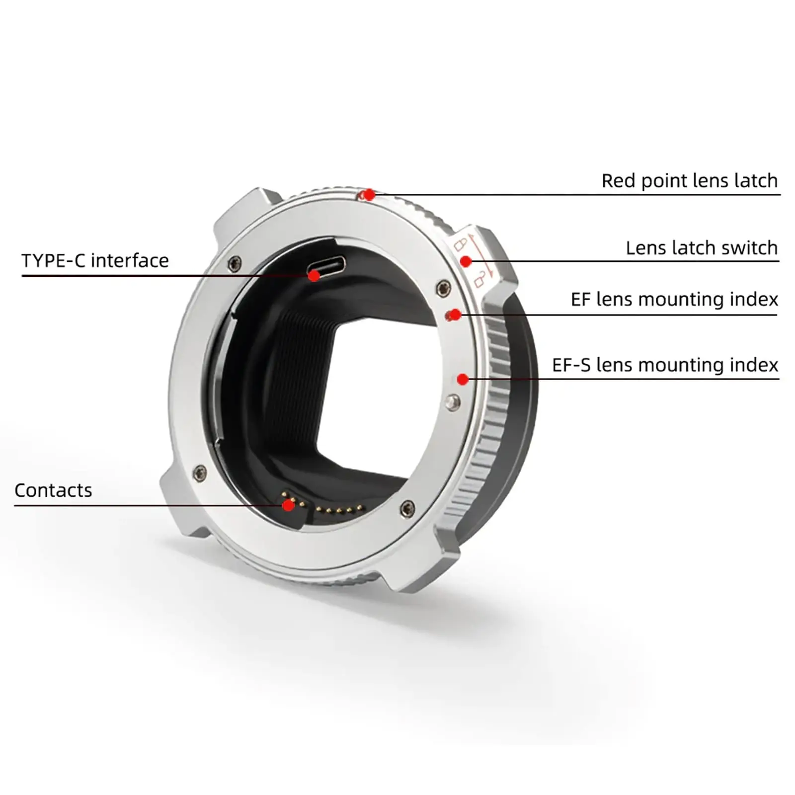 Viltrox EF-L Pro AF Mount Adapter Autofocus for EF/EF-S Lenses to L-mount Mirrorless Camera Leica SL2 Panasonic Sigma