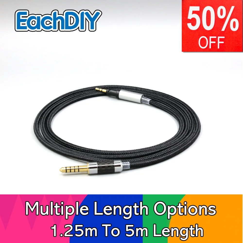 

Super Soft Headphone Nylon OFC Cable For Austrian Audio Hi-X15 Hi-X65 Hi-X50 X55 Headphone LN008975
