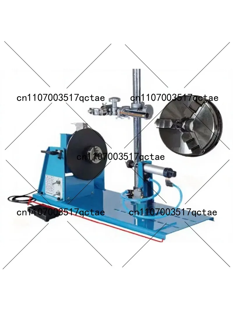 10kg Auto Rotating Welding Positioner Mini TIG Welding Turntable with Timer Benchtop Flipping Rotary Table for Precision Work