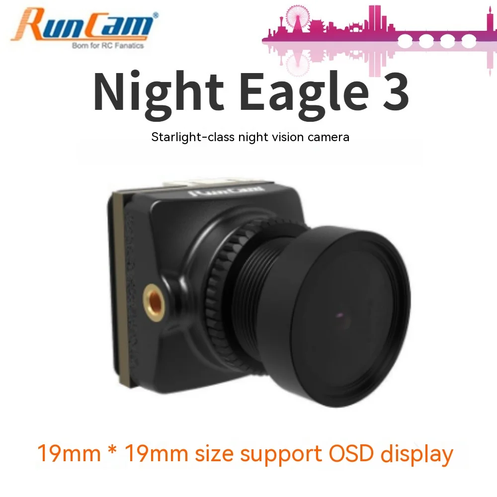 Runcam Light Eagle3 Nighthawk 3 Model Night Vision Camera Hd Fpv Crossover 1500tvl