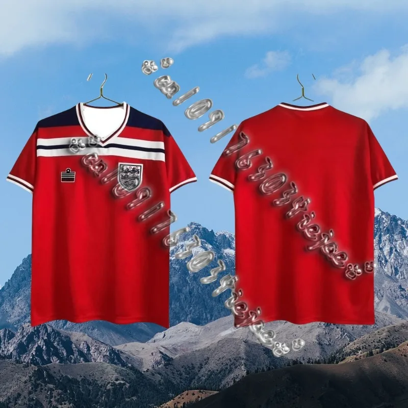 

Джерси England Away в стиле ретро, лето 2024, мужские и женские быстросохнущие футболки с 3D принтом, детские футболки для спорта на открытом воздухе и фитнеса, топы