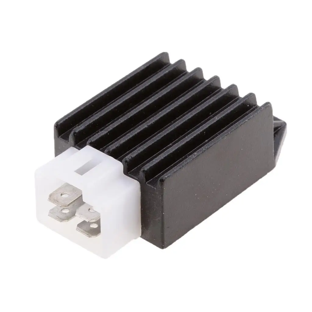

Подходит для скутера GY6 50/110/125/150cc, регулятор мотоцикла 4pin 12V