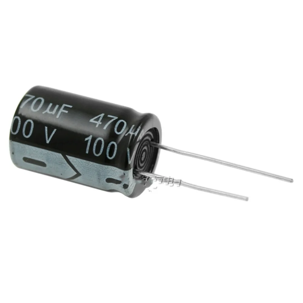 5PCS Electrolytic Capacitor 100V 470UF 100V470UF Volume 16*25MM