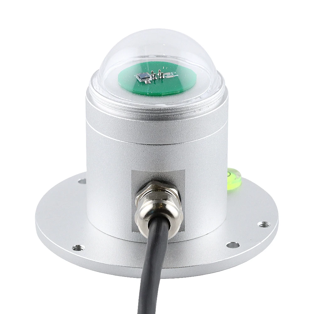 Photoelectric Total Solar Radiation Sensor Outdoor Light Transmitter Weather Station Agricultural Greenhouse Meteorological