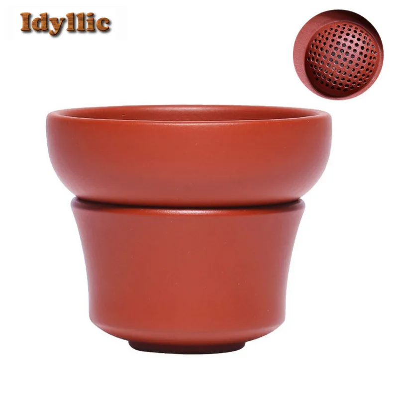 

Yixing Zisha Dahongpao Tea Separator Infusor Retro Tea Strainer Dispenser Household Tea Maker Tea Filter Drinkware Collection