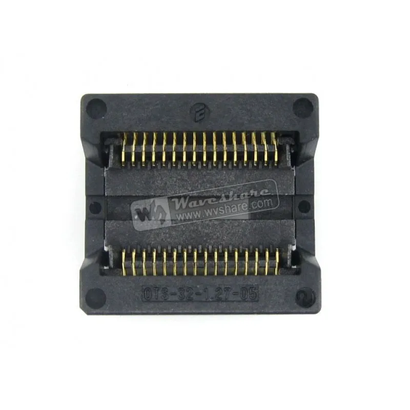 Makerseek OTS-32-1.27-05 SKU 3592 Waveshare OTS 32 1.27 05,  Test  Burn in Socket,