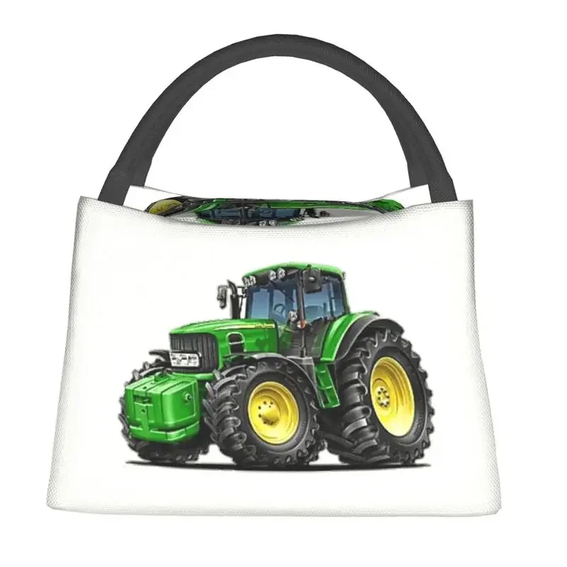 Tractor Resuable Lunch Boxes Women Multifunction Thermal Cooler Food Insulated Lunch Bag Travel Work Pinic Container