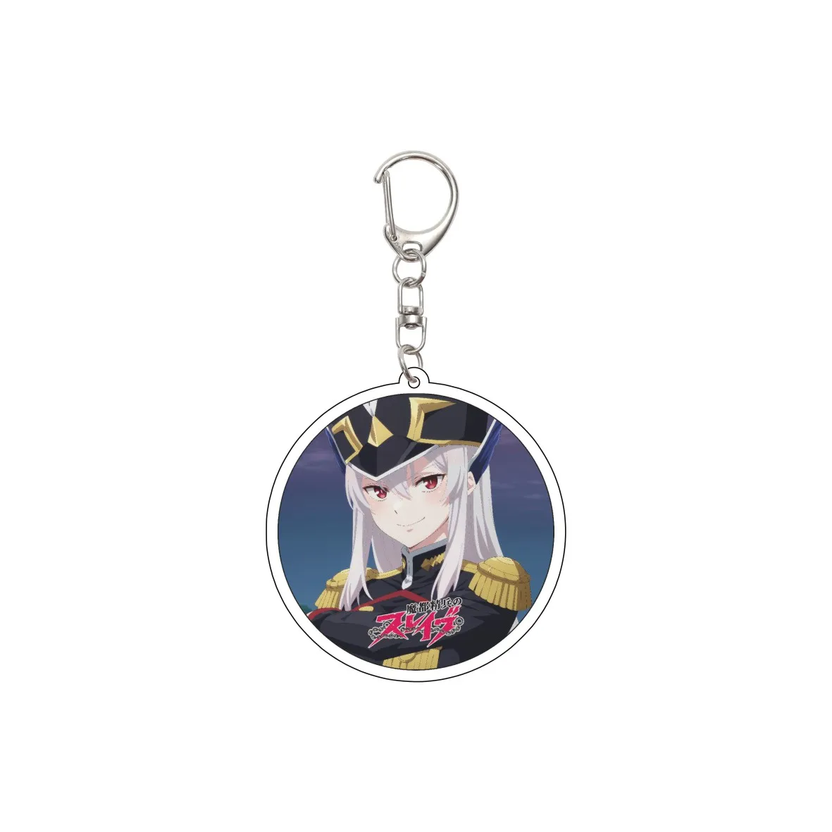 55MM Anime Mato Seihei no Slave Keychain Uzen Kyōka/Azuma Himari/Tatara Konomi  Key Chain Acrylic Model Plate Christmas Gifts