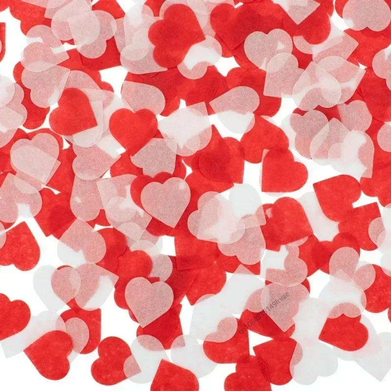 10g/Bag Love Heart Paper Confetti Filling Balloons Event Baby Shower Wedding Birthday Party Table Decoration Confetti