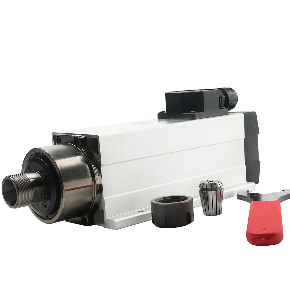 High Quality Low Speed Grinding Square Round Double Shaft Servo Spindle Motor For Cnc Drilling