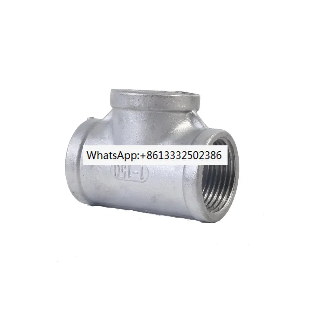 304 stainless steel inner thread' tee,  stainless steel thread/ tee', inner thread. tee:, 3-way water pipe