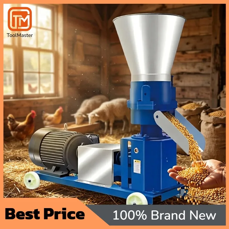 【Hot Sale】150KG/H Hot Selling Electric/ Engine Pellet Machine Farm Mill Granulator Animal Feed Pellet Processing Machines For Sa