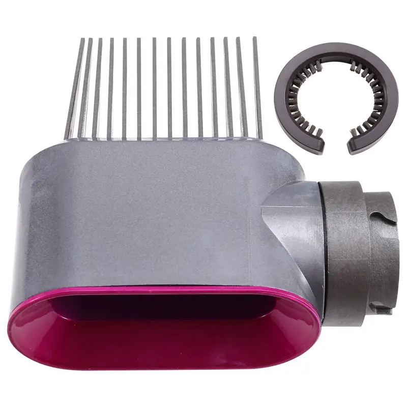 

BAAO-For Curly Coily Hair Compatible Pre-Styling Dryer Brush Wide-Tooth Comb Attachment For Shark Flexstyle HD400 Series