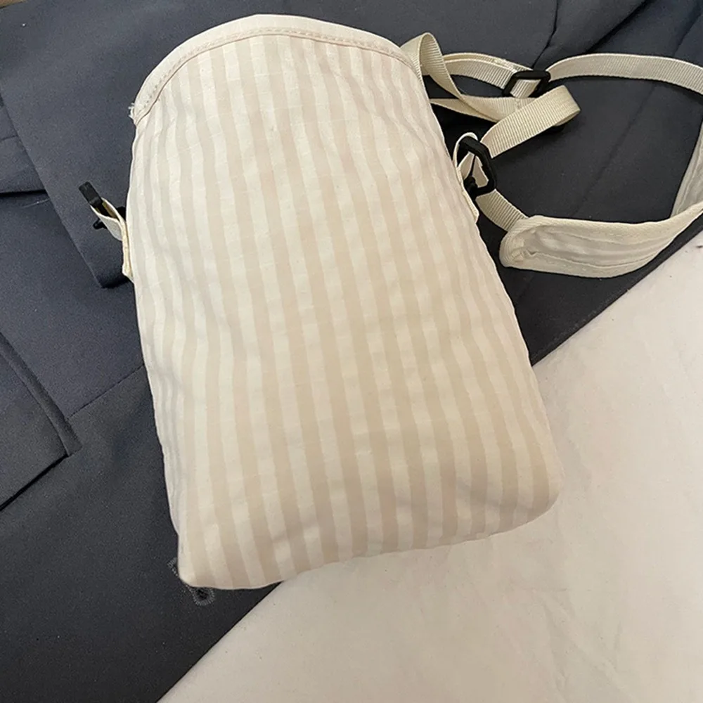 

Casual Water Bottle Carrier Bag Adjustable Strap Large Capacity Mini Square Bag Japanese Style Single Shoulder