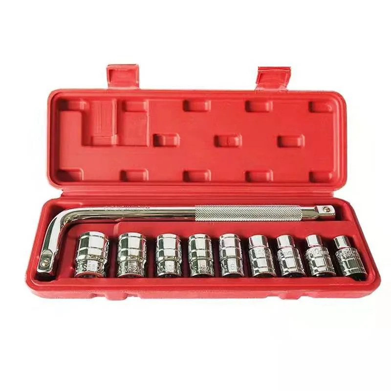 Herramientas de Hardware de alta calidad, juego de llaves de tubo para reparación de automóviles, 1/2