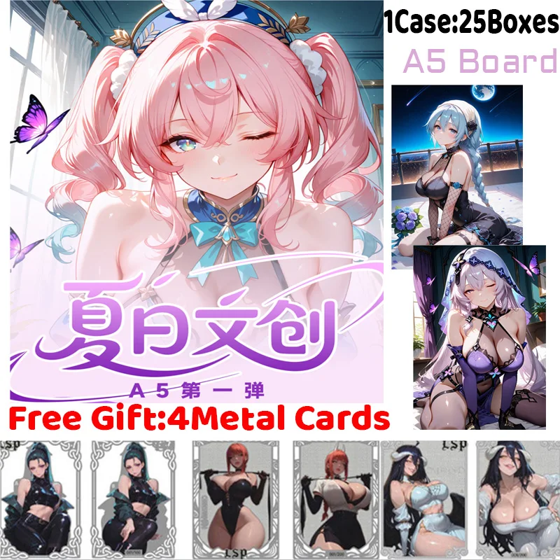 

Плавающая акриловая доска A5 Dream Qianying, редкая коллекция, сексуальные карты Waifu, коробка-бустер ACG для девочек, подарки для хобби