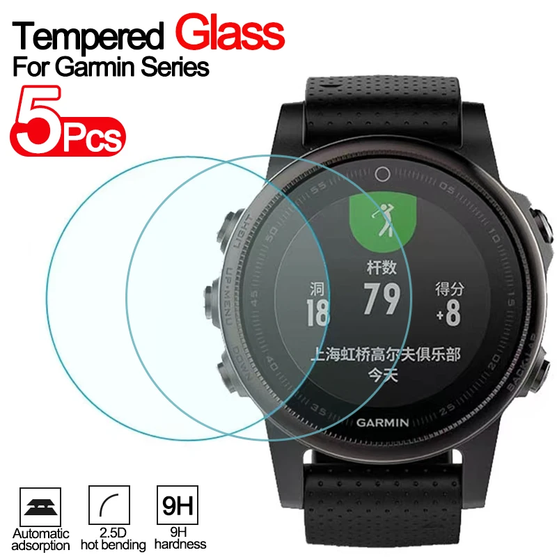 30D Premium Tempered Glass For Garmin Forerunner 45 645 235 245 245M 735XT 935 945 Instinct 2 Solar Watch Screen Protector Film