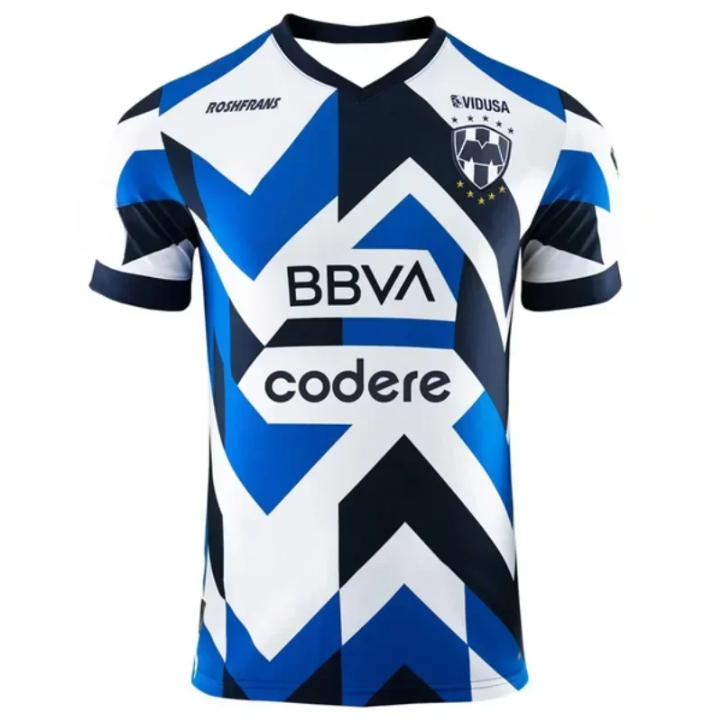 Camisetas de Fútbol 2026 Monterrey para Hombre y Mujer, Camisetas Deportivas Casuales, Camisetas de Entrenamiento Deportivo de Secado Rápido y Transpirables para Niños y Familia
