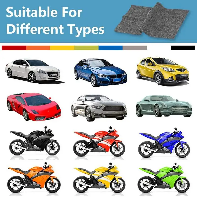 Car Paint Scratch Repair Cloth Car Polish Cloth For Stains Removal Multipurpose Sparkle Cloth For Removal Of Water Spots Car