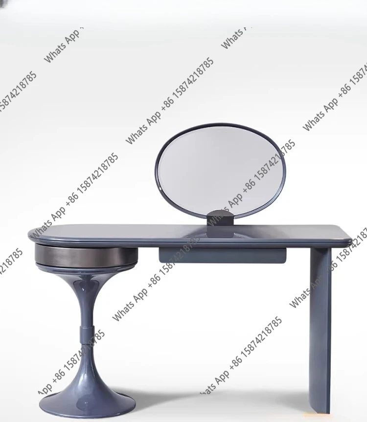 

Makeup table, dresser, light luxury bedroom, simple modern makeup mirror, light luxury, advanced storage integrated cabinet