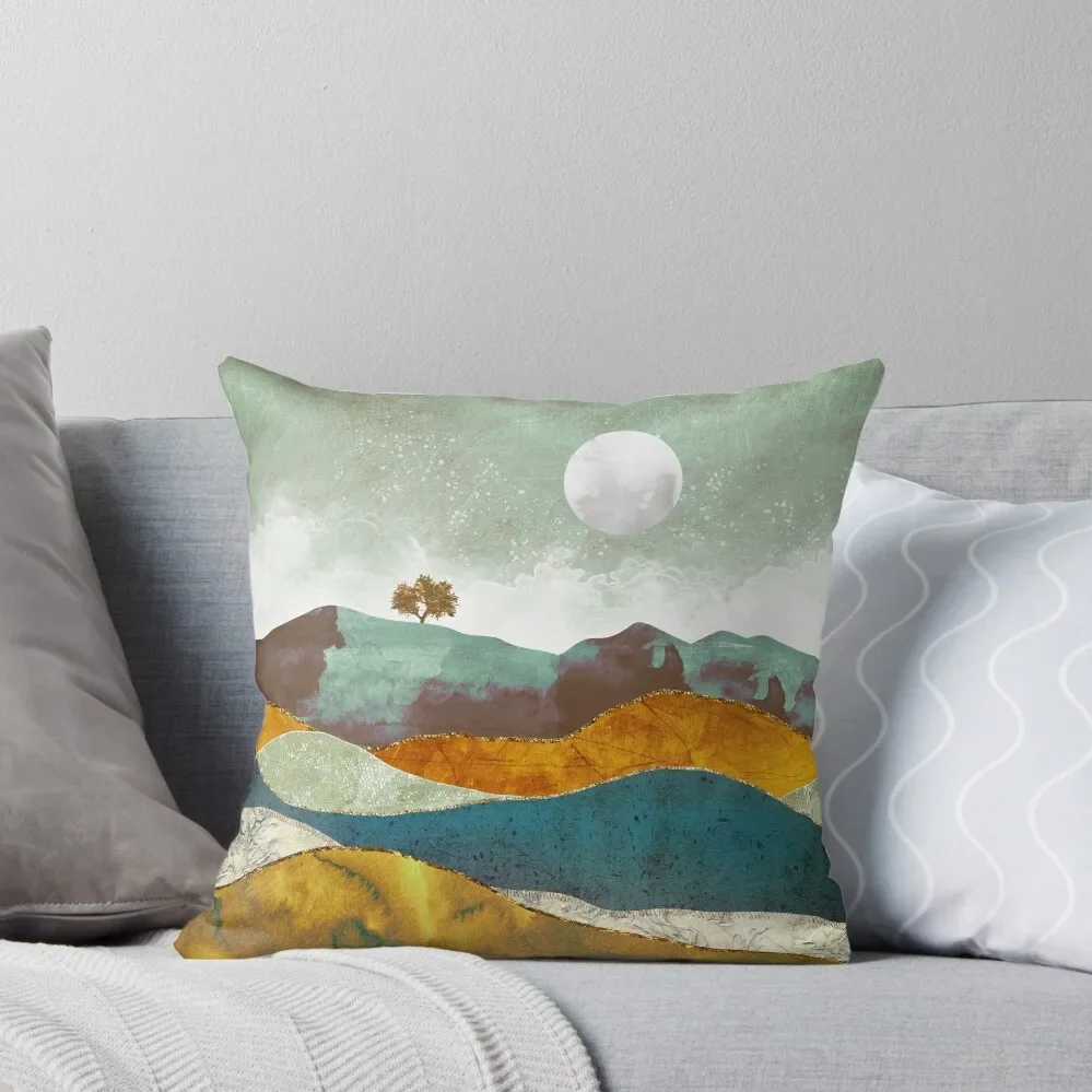 

Night Fog Throw Pillow