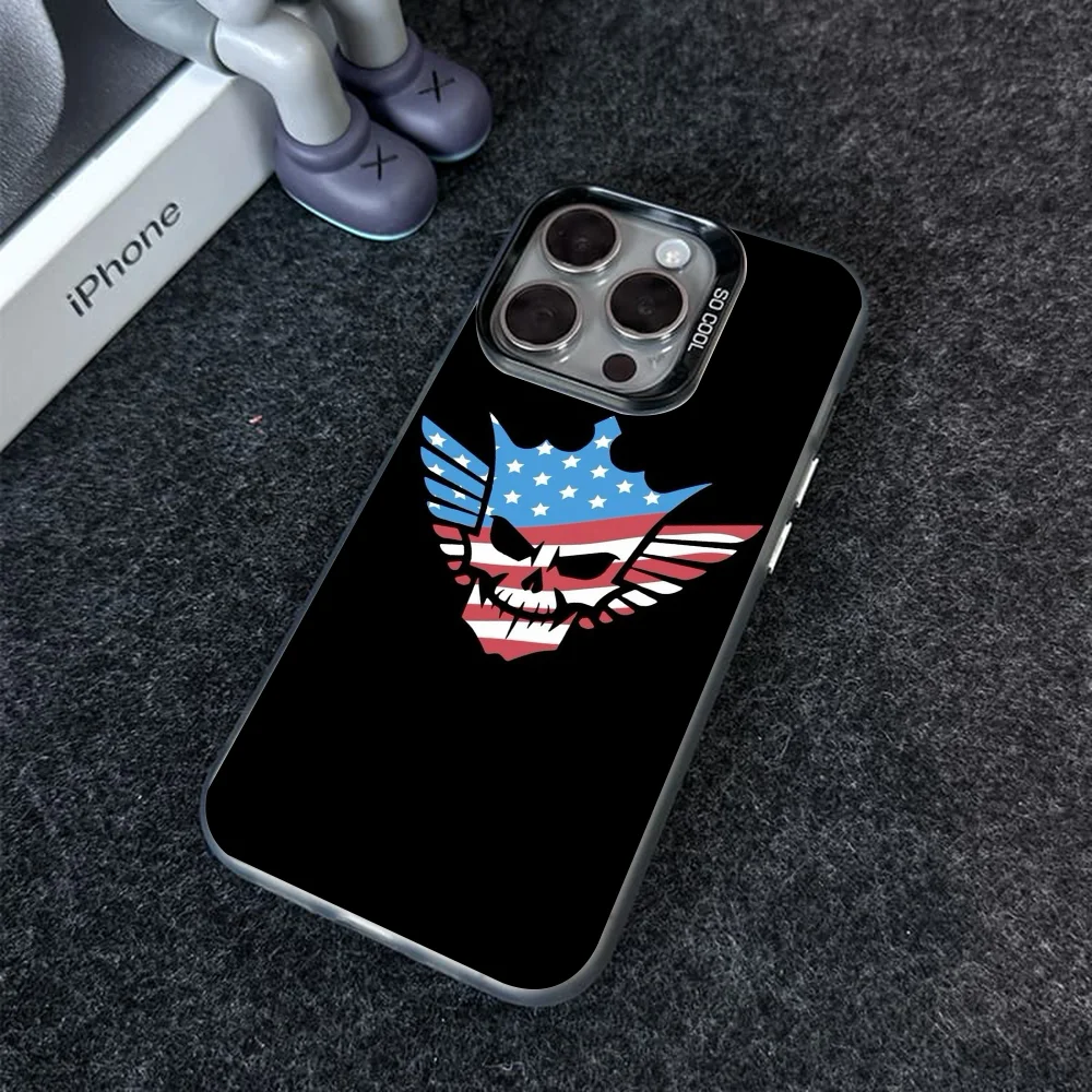 C-Cody R-Rhodes  Phone Case Phone Case IMD color silver shell For iPhone 16 15 14 13 12 11 Pro Max Plus