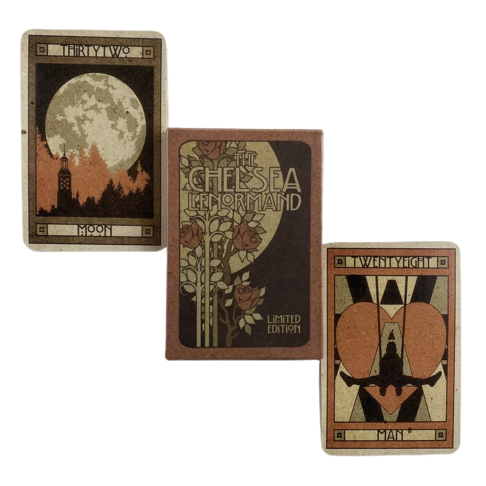 Karty Chelsea Lenormand Oracle Tarot Wróżenie Talia Angielska Wizja Limitowana Edycja Gra Planszowa Na Imprezę