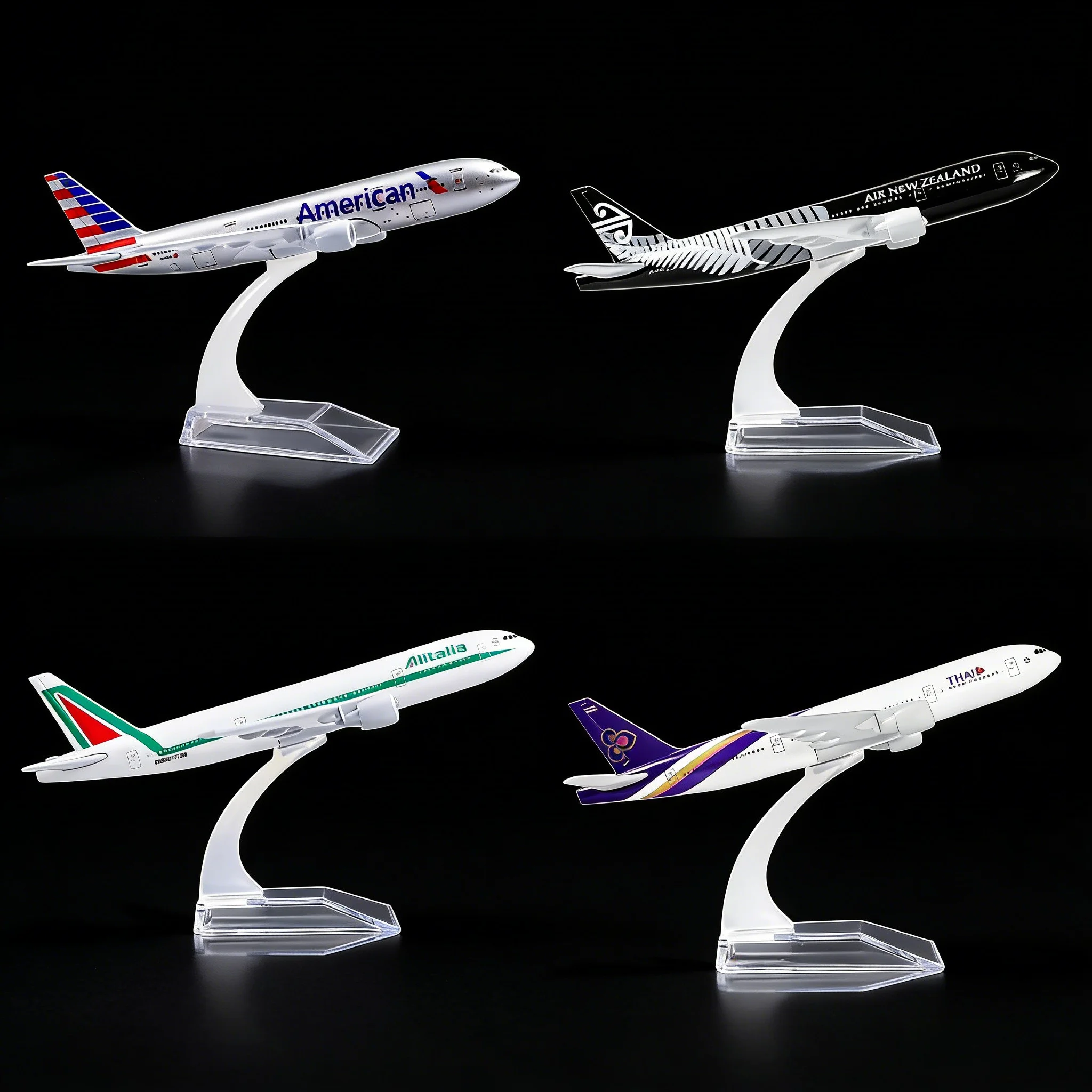16CM Diecast Alloy Airlines 777  Japa Ana Etihad American Airways For Collection Friend Children Gift