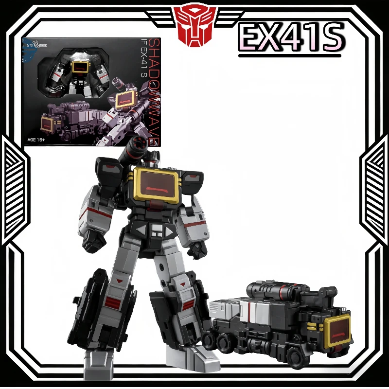 

In Stock Ironfactory IF EX41S Soundboard Shadow Wave Limited Edition Mini Scale Action Figures Collectible Toys