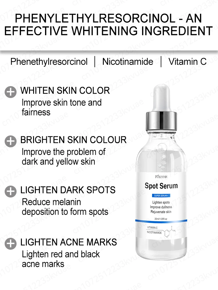 Freckle Removal Whitening Essence Liquid Decompose Melanin Fade Dark Spots Melasma Treatment Brighten Improve Dull Skin Tone 377