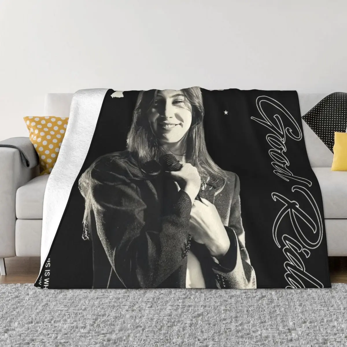 

Gracie Abrams 00634 Plush Knee Blanket print blanket Sofa bed blanket Home And Decoration Throw Blanket