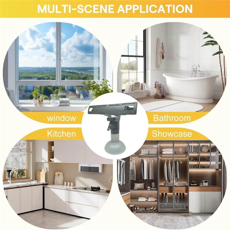 زجاجة رذاذ منظف النوافذ مع مشبك من النايلون لملحقات آلة تنظيف النوافذ Karcher WV1 WV2