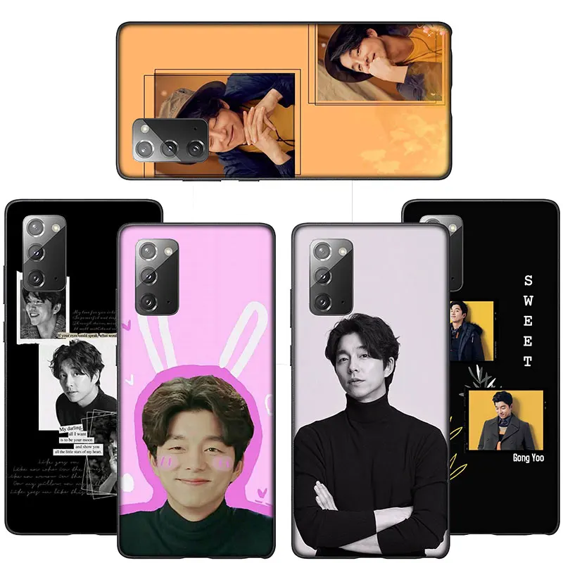 SO80 Gong Yoo K POP Cover Phone Case for Xiaomi Redmi Note 11 11s 10 10s 9 9s 10t 8T 8 7 6 Pro Max