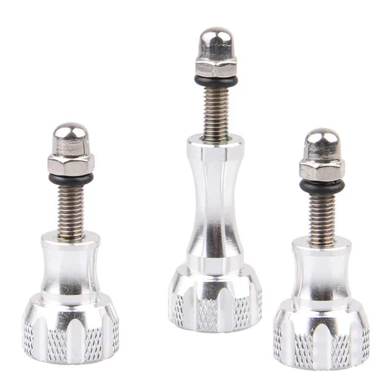 

3pcs Alloy Screws Set Thumbscrew Kit Sturdy Versatile Replacement Hardware Compatible With Tripod Adapter Rig