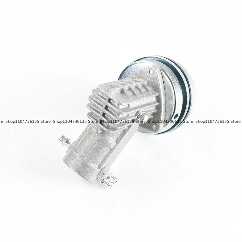 Lawn mower working head 26, 28 gearbox lithium battery cutter head, double hole fixed heat dissipation  anti-grass entanglement