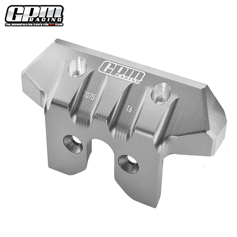 GPM อลูมิเนียม 7075 กันชนด้านหลังสําหรับ TRAXXAS 1/8 Sledge รถบรรทุกมอนสเตอร์ 95076-4