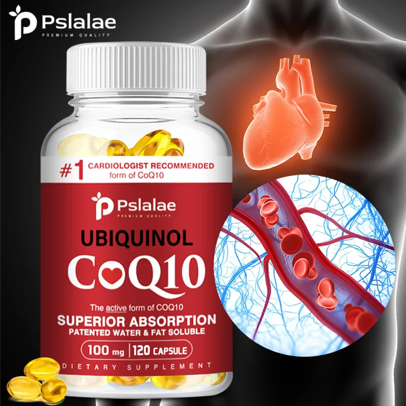 CoQ10 100 Mg - Heart Healthy, Improved Circulation, Antioxidant