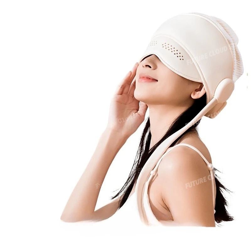 

Head Massager Airbag Hat Fully Wrapped Cross-border Head Therapy Massager Fully Automatic Heating Home Massage Helmet
