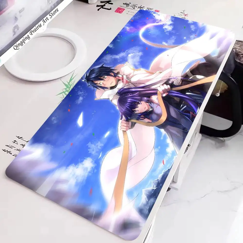 Anime Log H-Horizon Mousepad Non-slip Suitable For Office Computers Laptops E-sports Game Desk Mats XXL Keyboard