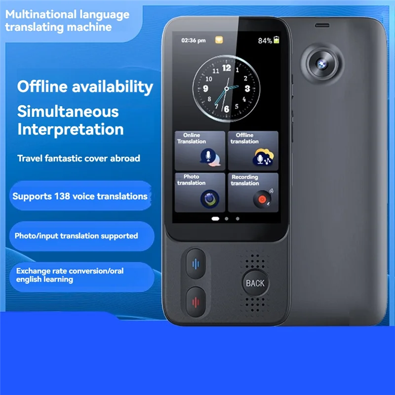

-A20Z Smart Translator Global Languages Voice Intelligent Online Translation Machine Speech Translate Device