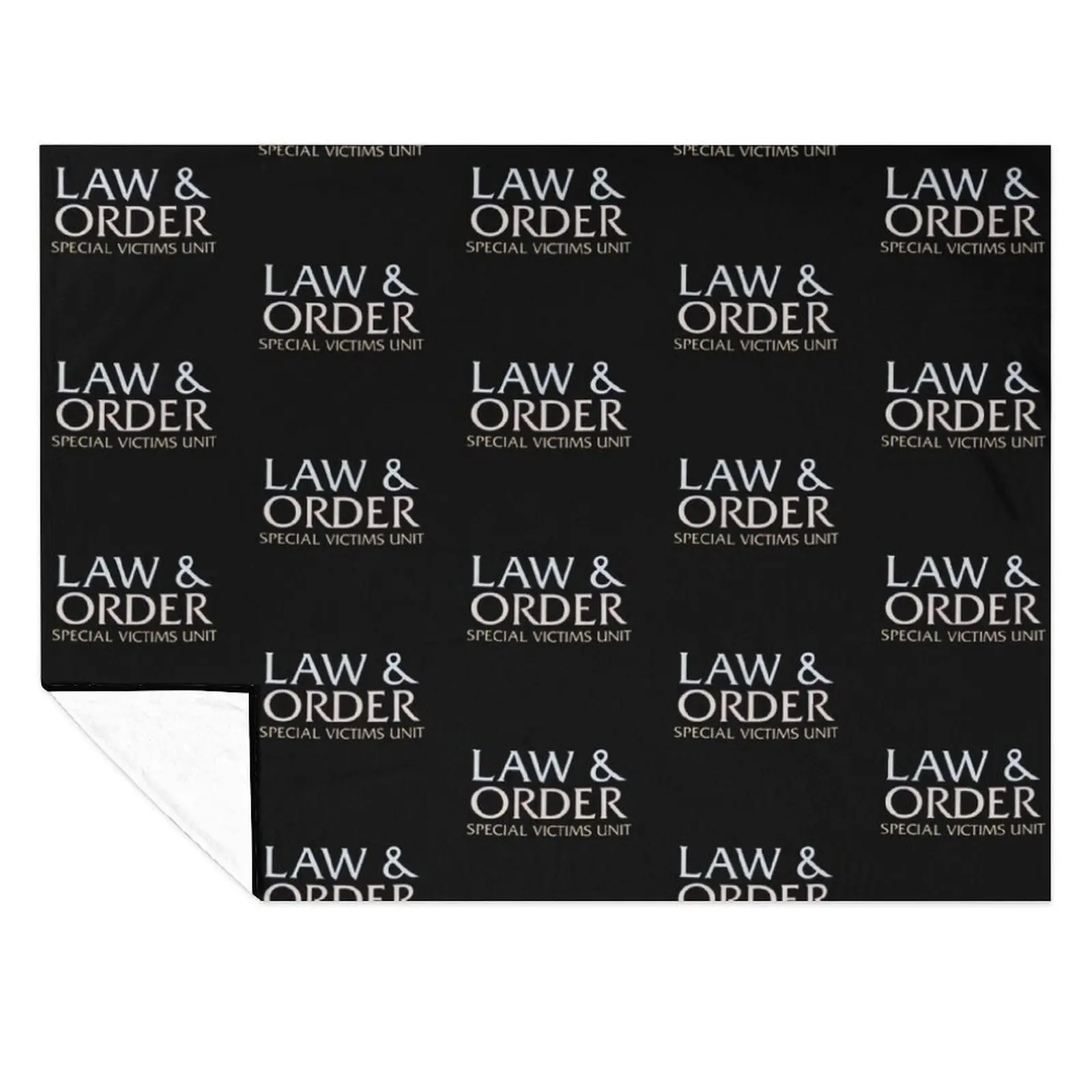 

Law and Order SVU Throw Blanket Polar Picnic Vintage warm for winter Blankets