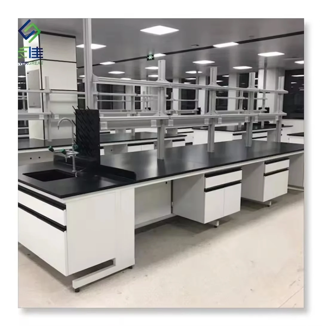 Modern Metal Laboratory Table Equipment Lab Furniture Workbench for Medical Hospital School Pharmaceutical Factory