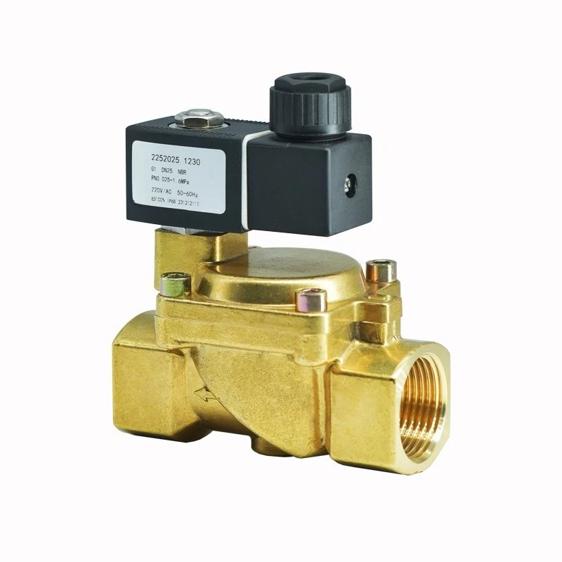 For Brass Large Diameter 2252 Series Normally Closed Diaphragm Pilot Electromagnetism
