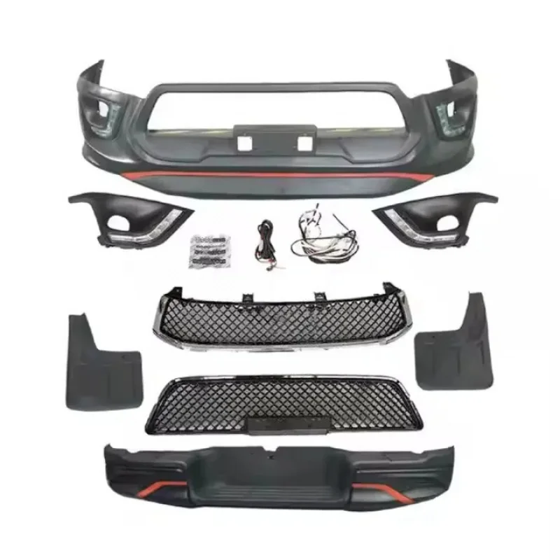 

2022 High Quality Auto Body Components Front & Rear Bumper Kit Revo for TRD Fit