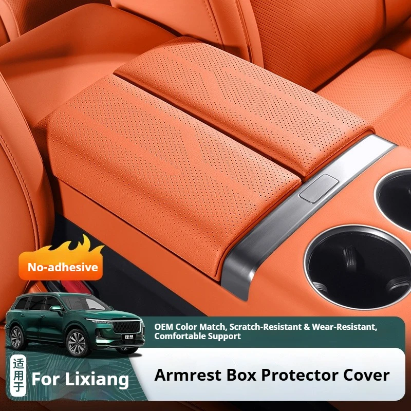 

Для Lixiang Li L6 L7 L8 L9 автомобильный подлокотник, крышка, накладка, увеличивающая защитная крышка, аксессуары для украшения салона автомобиля