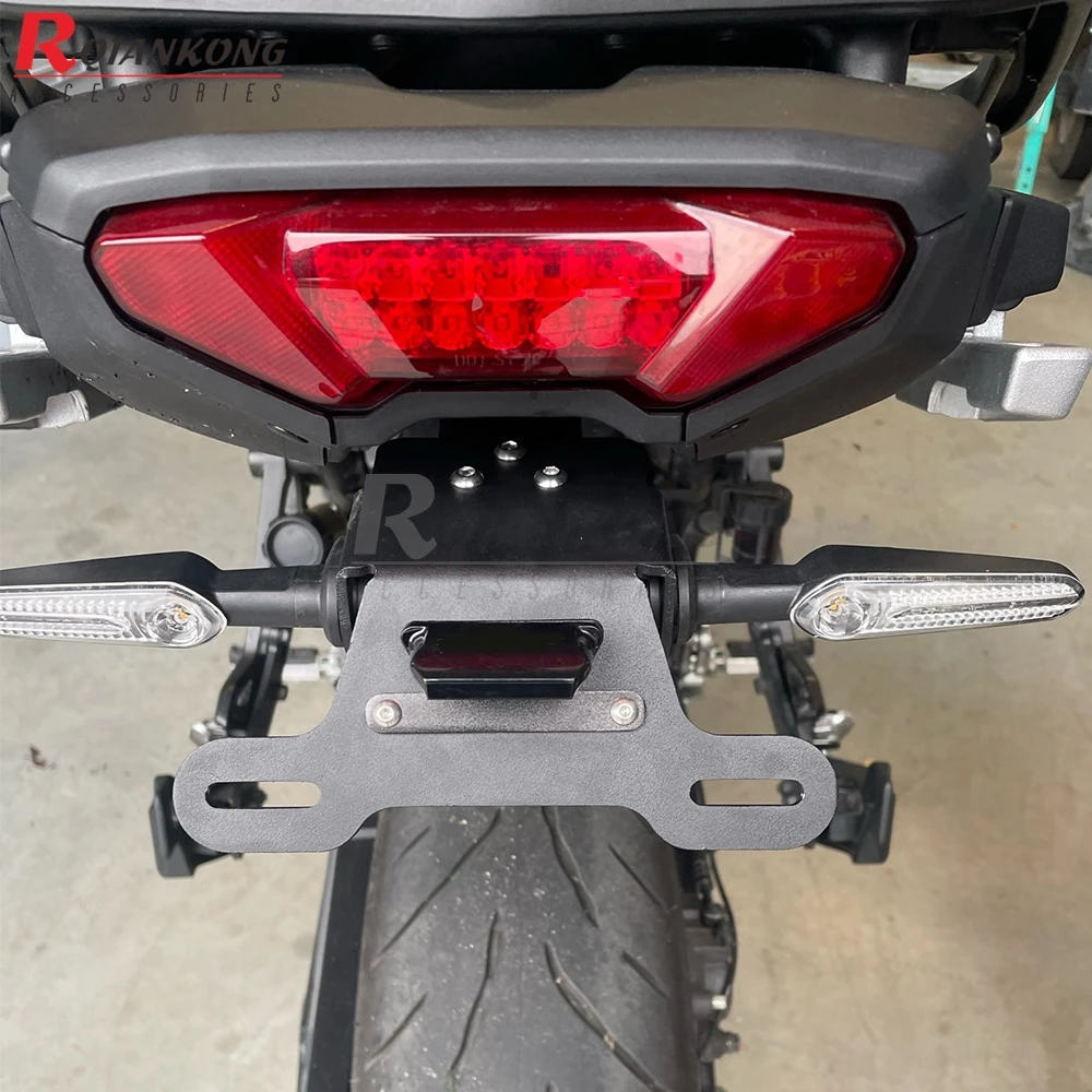 FOR YAMAHA Tracer 7 7GT 9 9GT 9GT+ 700 700GT 900 900GT MT-07 TRACER Motorcycle Registration Plate Holder Fender License Bracket