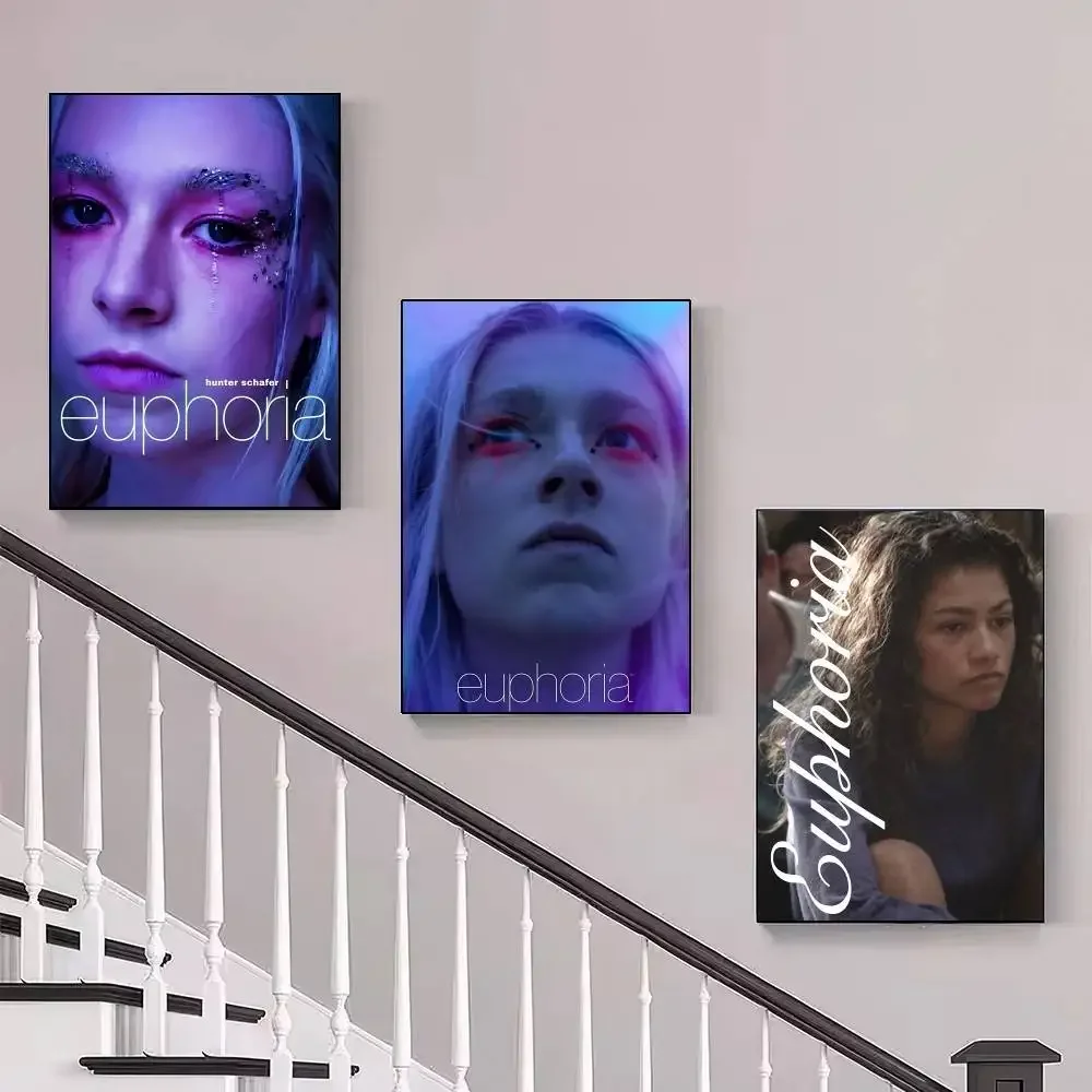 1 قطعة Euphoria TV SeriesDIY ملصق لاصق مقاوم للماء ورقة ملصق مقهى بار ديكور المنزل